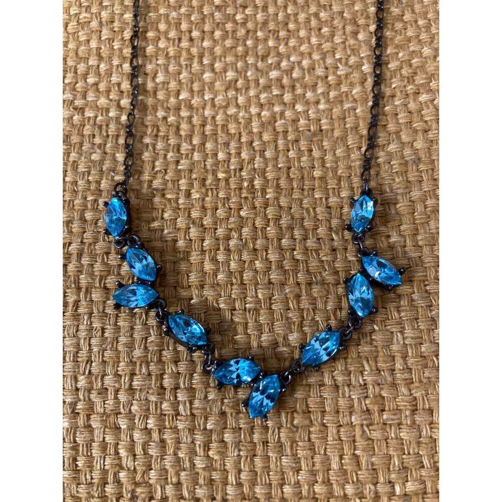 Vintage Bellaire Crystal Company Princess Necklace, NWOT 90s